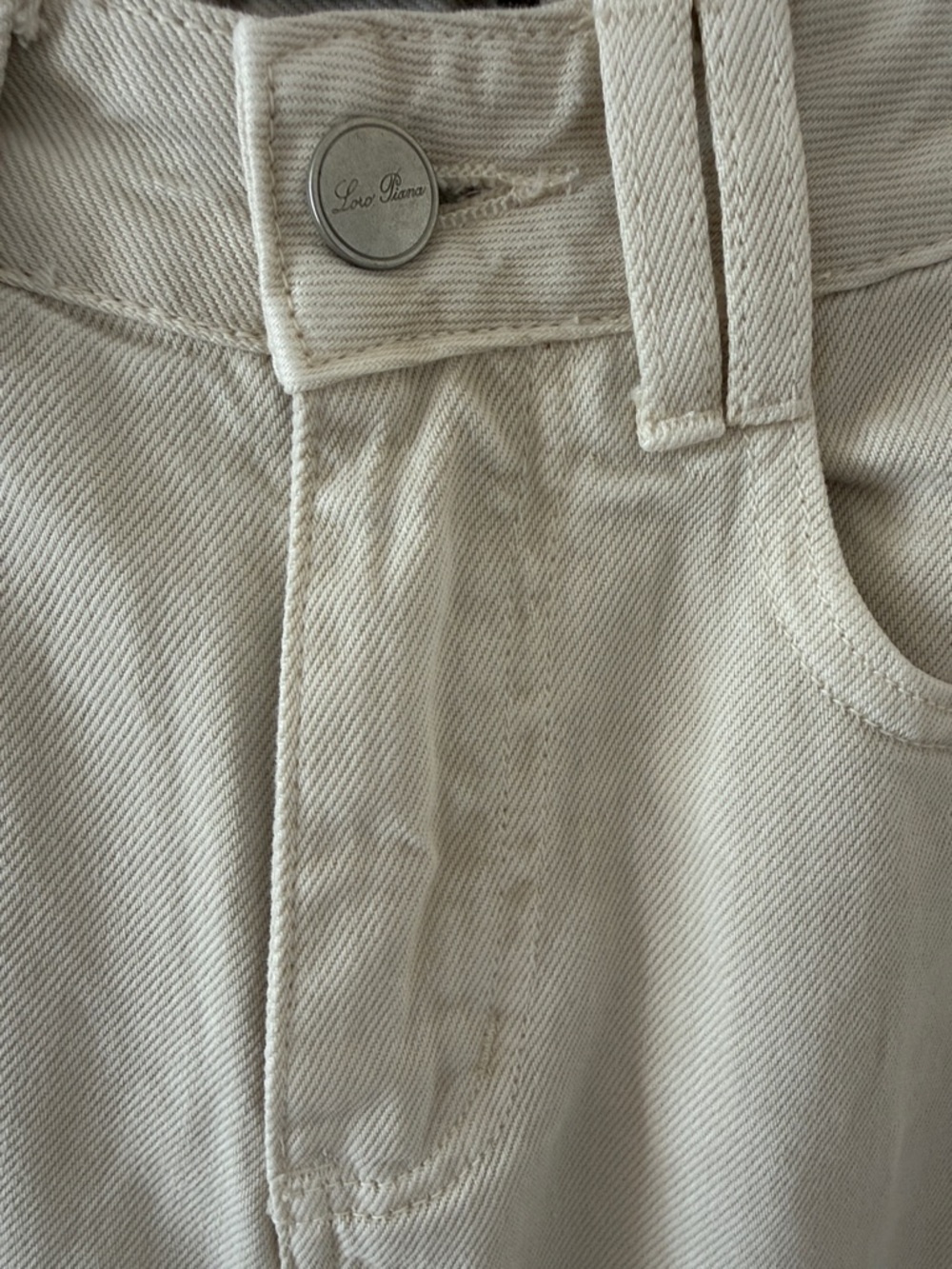 Loro Piana Wide-Leg High-Rise Jeans - Picture 14 of 14